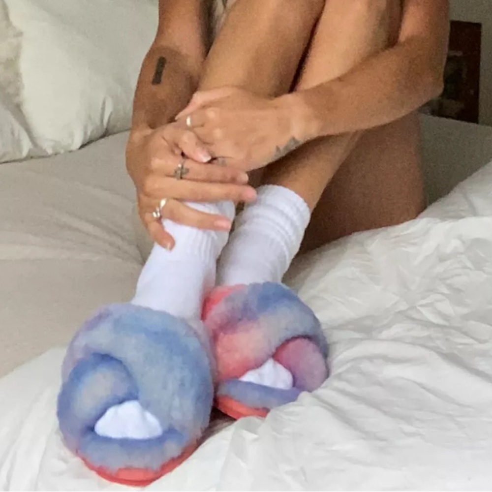Emu Mayberry Tie Dye Slippers